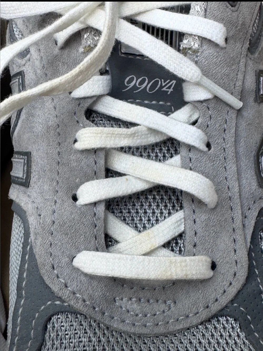 New Balance 990v4 Shoes Mens US 9.5 Grey Made In USA Sneakers Trainers